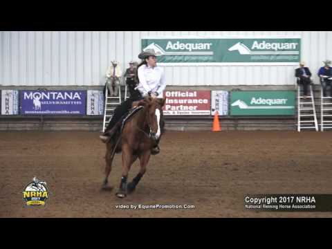 2017 Madison Gustin - NRHA Derby - Youth Reserve Champion