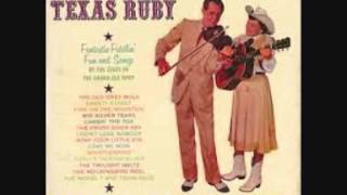 Curly Fox & Texas Ruby - We Live In Two Different Worlds (1945).