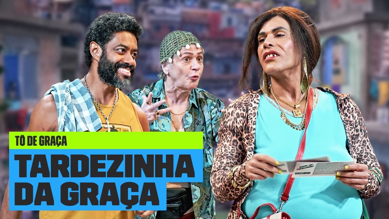 Graça CAUSA DISCÓRDIA com ingressos pro SHOW do THIAGUINHO! | Tô de Graça | Temporada 8 | Multishow