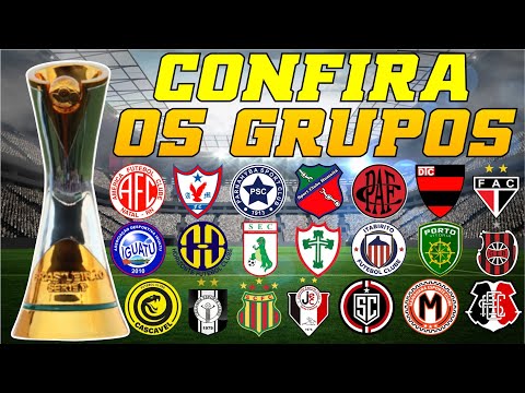 BRASILEIRÃO SÉRIE D 2025 - CONFIRA OS GRUPOS