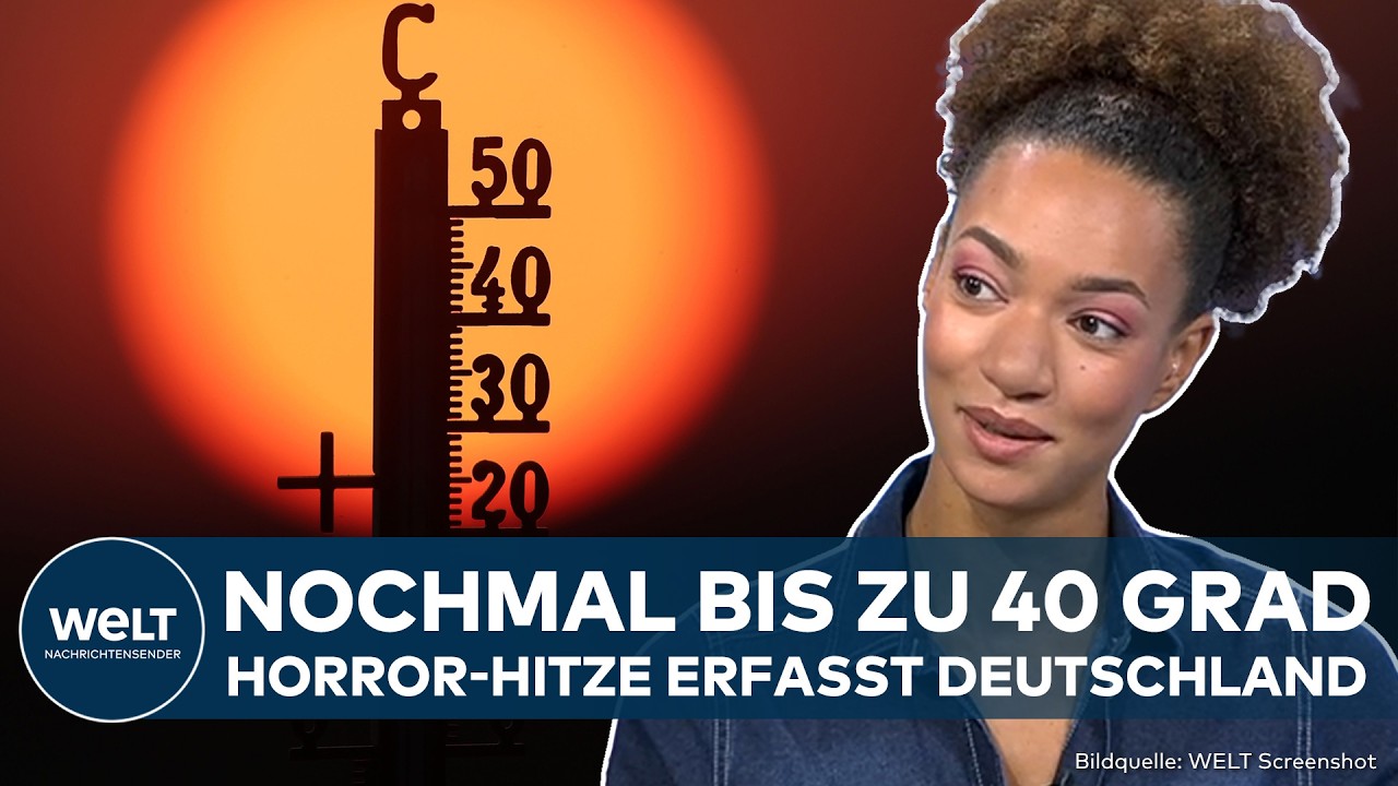 WETTER: Horror-Hitze kommt! Nochmal bis zu 40 Grad! Hier wird es in Deutschland höllisch heiß