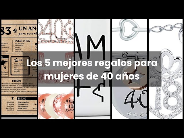 Vídeo relacionado con Camisetas Regalo Vintage 40 Cumpleaños Mujer - Camiseta 40 Años Mujer - Camiseta Vintage 1984 - Camiseta Graciosa Regalo Cumple - Regalos Originales Mujeres 40 años - Ideas Para Cumpleaños 40
