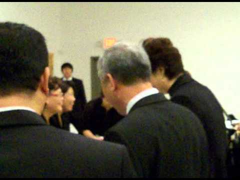 After Service  at the Service of Death and Resurrection of Rev. Ju Bong Oh-KPCM on 03/22/2011