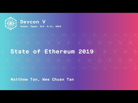 State of Ethereum 2019 preview