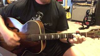 Lonesome Blues - Shooter Jennings - Rough guitar cover