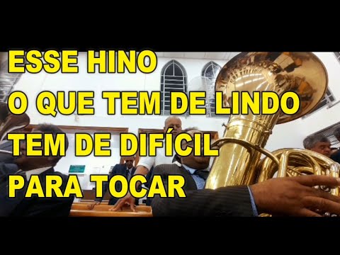 ESSE HINO EXIGE MUITA ATENÇÃO PARA NÃO ERRAR, CULTO IVOTURUCAIA HINO 289 CCB HINÁRIO 5,TUBA KING.