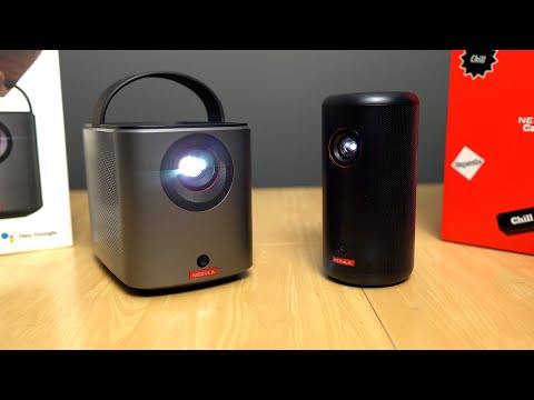 Nebula Mars 3 Air + Capsule 3 The World's First Portable Google TV Projector Licensed by Netflix