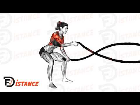 Corde de combat (Battling Rope) - Exercice Corde de combat (Battling Rope) en vidéo