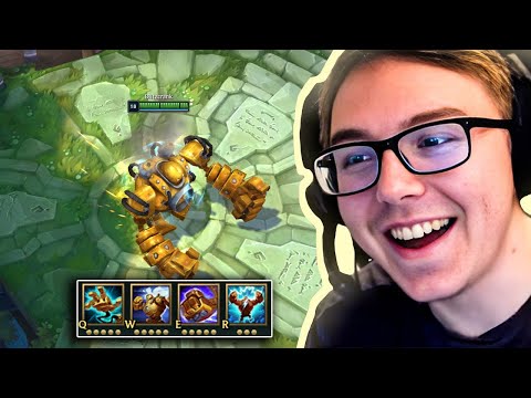 Baus Having Fun Playing Blitzcrank TOP