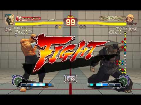 BOTB_X-File (Sagat) vs. MAZZIO-Z (Gouken) - USF4
