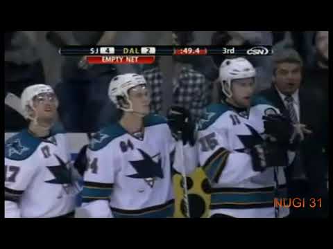 Ivan Vishnevskiy own goal v.s Sharks 12/21/2009