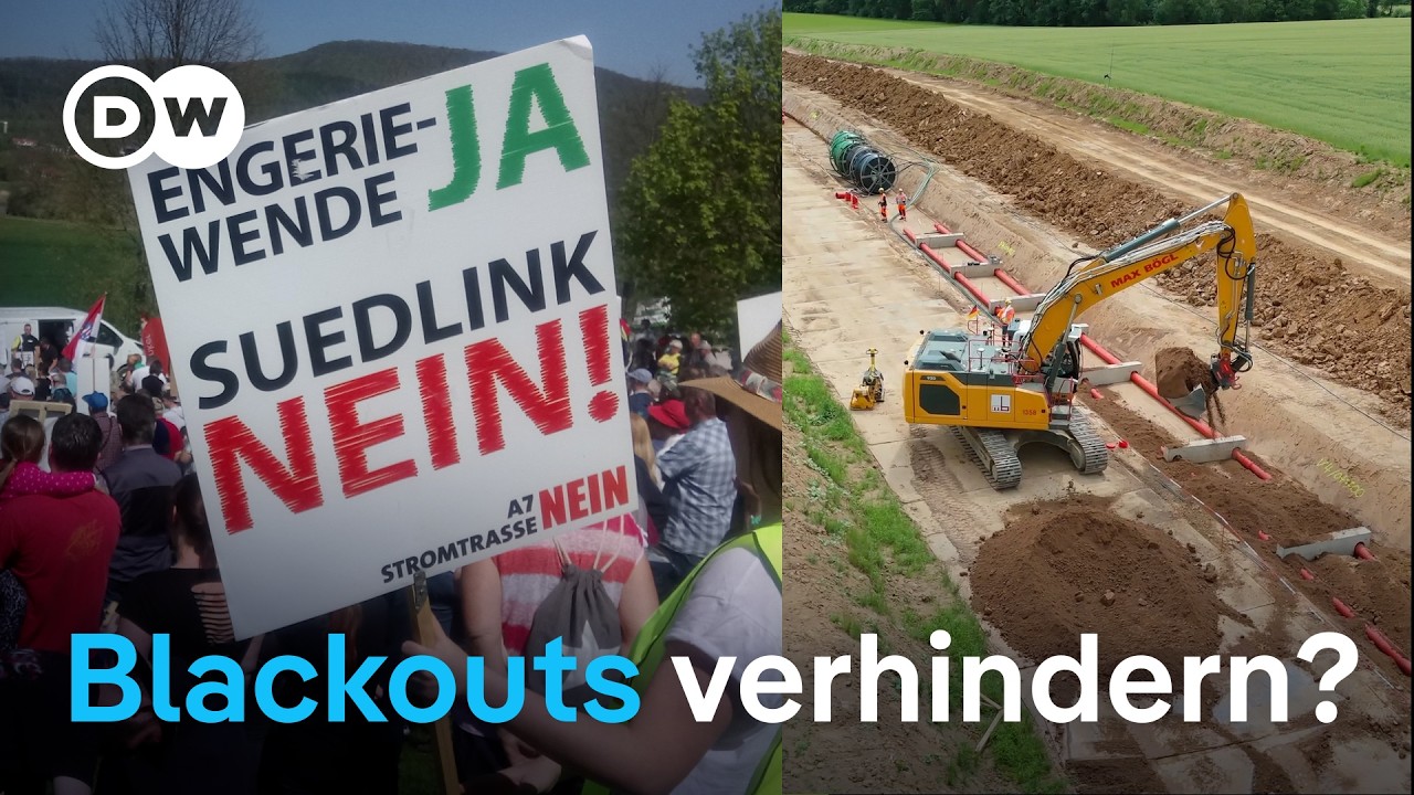 Suedlink-Streit: Zehn Milliarden Euro für stabile Stromnetze