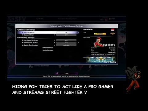 Street Fighter V - 20th Apr 2017