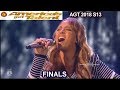 Glennis Grace sings “Run” ABSOLUTELY SENSATIONAL | America's Got Talent 2018 Finale AGT