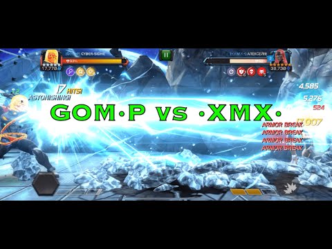 AW S27. War 3. GOM·P vs ·XMX· - High Ground is the new meta I guess. Marvel Contest of Champions