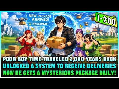 Poor Boy Time-Traveled 2,000 Years Back, Unlocked a Delivery System, Gets a New Package Every Day!