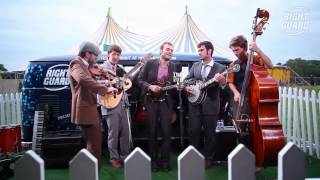 Punch Brothers ﻿perform &quot;Rye Whiskey&quot; Exclusively for OFF GUARD GIGS, Latitude, Suffolk, 2012