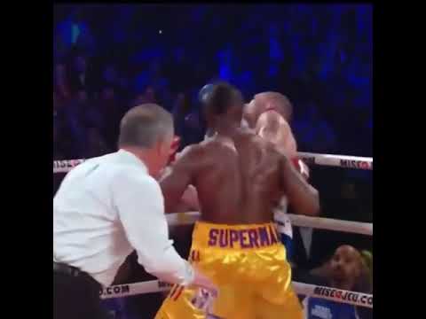 Adonis Stevenson stopping Tony Bellew