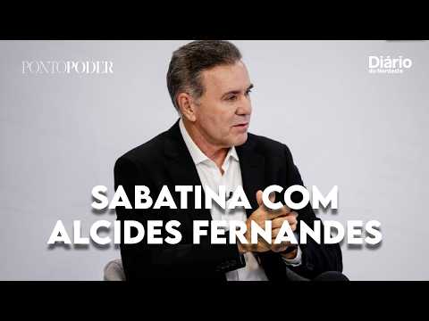 Alcides Fernandes é entrevistado na Sabatina PontoPoder; acompanhe ao vivo