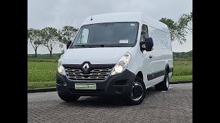 Beschadigde Renault MASTER T35 dubbel lucht EURO6 lichte bestelwagen | Foto 4 - Autoline