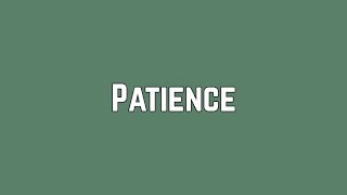 Shawn Mendes - Patience (Lyrics)