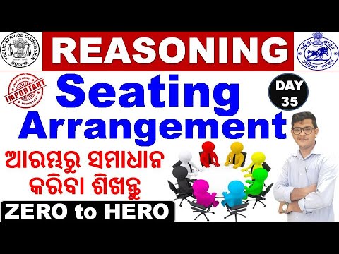 Seating Arrangement Reasoning Questions|Tricks To Solve|Linear, Circular Arrangment|ASO,SSC,CGL,OSSC