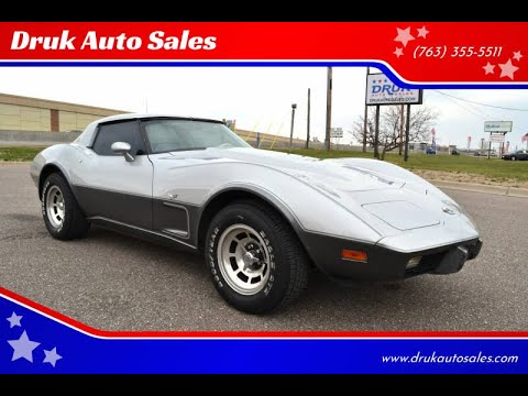 1978 Chevrolet Corvette (CC-1593456) for sale in Ramsey, Minnesota
