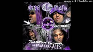 Three 6 Mafia - Ghetto Chick Slowed &amp; Chopped by Dj Crystal Clear