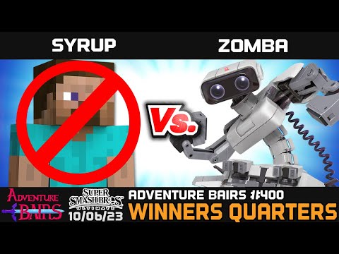 Adventure Bairs #400 - SSBU - Winners Quarters - Syrup vs. Zomba
