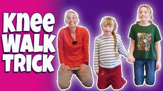 Hip Strengthening You KNEED: Knee Walking Exercise 👱🏻♀️⬆️ | Low Tone Pediatric PT #208