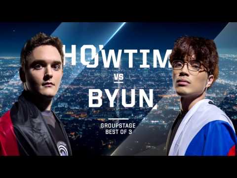 ShoWTime vs. ByuN PvT - Group C Winners - WCS Global Finals 2016 - StarCraft II
