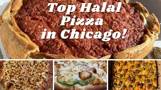 Top Halal Pizza in Chicago!! Halal Food Reviews!