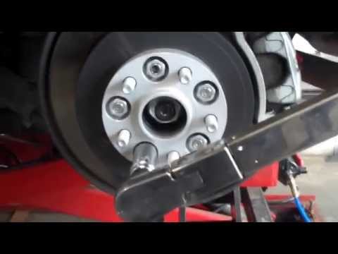 H&R Trak+ 15mm wheel spacers 2011 WRX at Dales Auto Service