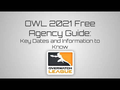 OWL 2021 Free Agency Guide