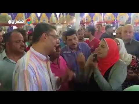 محمود طاهر رئيس النادي الأهلي يتفقد تصويت عمومية الأهلي
