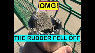 Download lagu Rudder Post Fail While Sailing! What happened? Sail Cleaning. New Updates... mp3