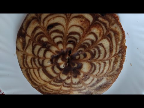 Marble Cake Recipe/Zebra Cake Recipe/Chocolate & Vanilla Cake Recipe/ sudeshna's kitchen + vlog