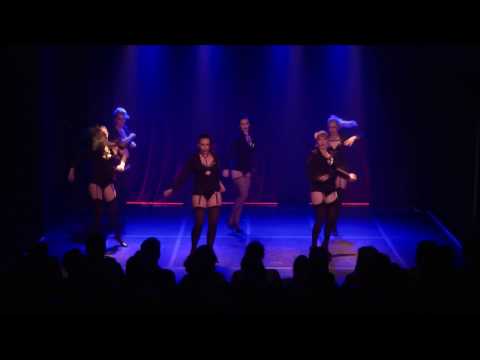 Intermediate Neo Burlesque students perform 6 Inch - The Bombshell Burlesque Academy