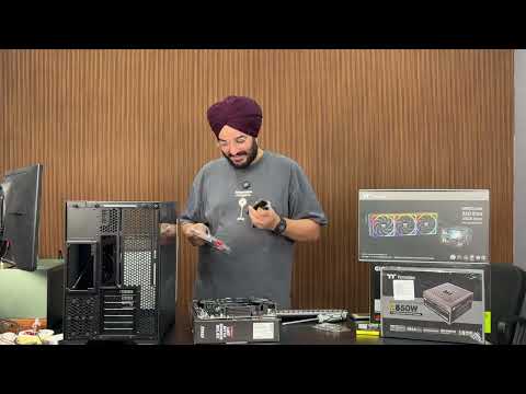 Custom PC Build · Live Assembly
