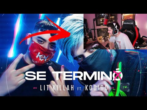 EL DEMENTE REACCIONA A Se Terminó (Official Video) - LIT killah ft. Kodigo