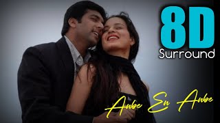 Download lagu Anbe En Anbe 8D - Dhaam Dhoom | Jayam Ravi | Lakshmi Rai | Harish Jayaraj | 8D SONIC mp3