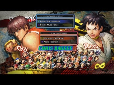 SSF4 AE 2012 Ranked:Kiryu Tsukimiya (Guy) vs showto (Makoto)