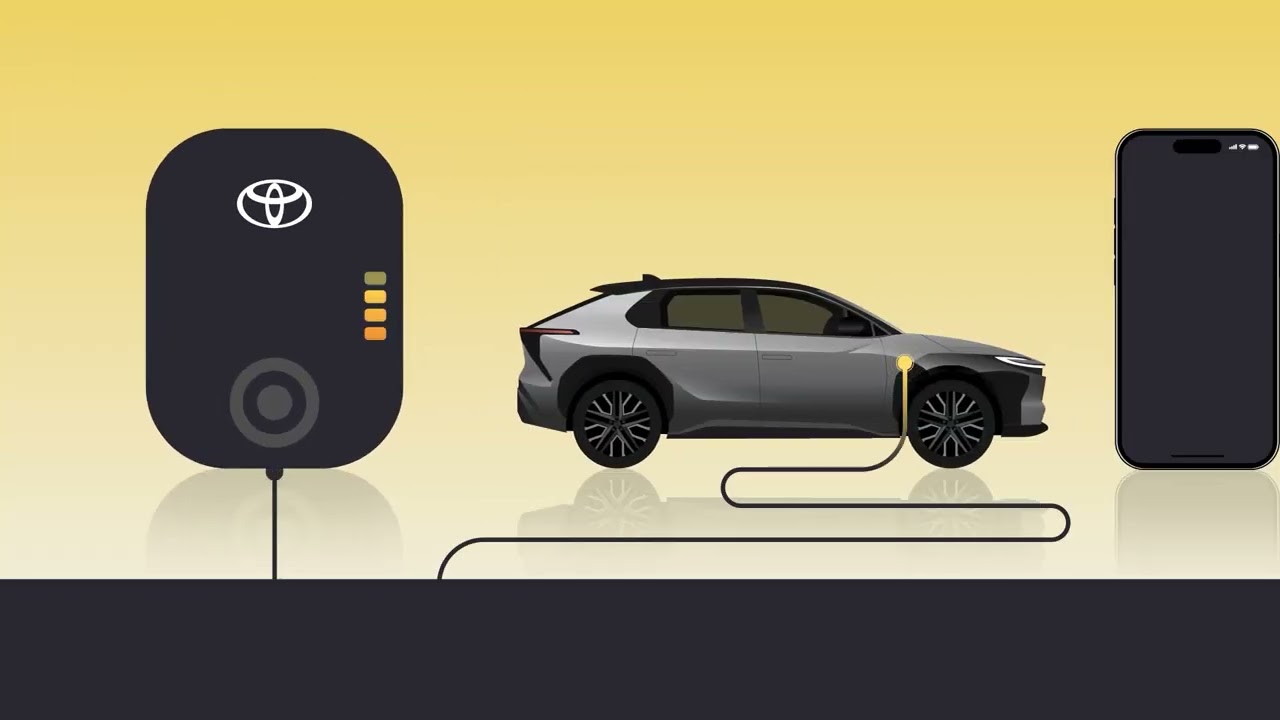 Toyota Electric Vehicles: Home charging 15 secs