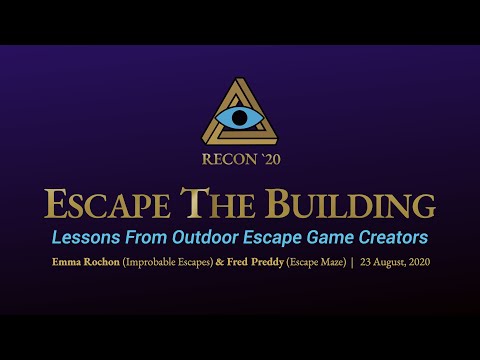 ESCAPE THE BUILDING: Lessons From Outdoor Escape Game Creators