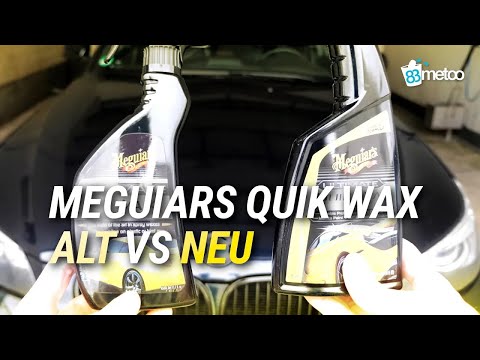 Meguiars Ultimate Quik Wax alt vs neu Vergleich | Sprühwachs und Lackschutz in Einem