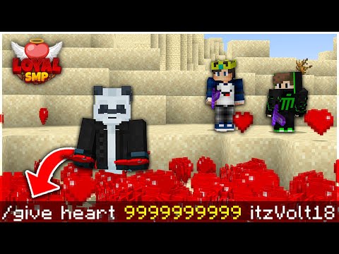 I Got Infinite HEARTS in this Lifesteal SMP