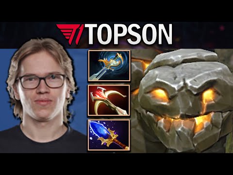 TI13 - Tiny Dota 2 Gameplay T1.Topson with Insane Damage with Aghanims - Lima Major