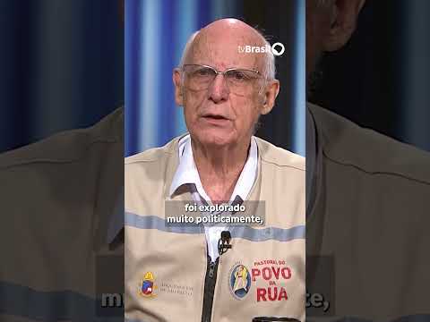 Padre Júlio Lancellotti fala sobre misericórdia, compaixão e solidariedade