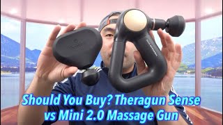 Should You Buy? Theragun Sense vs Mini 2.0 Massage Gun