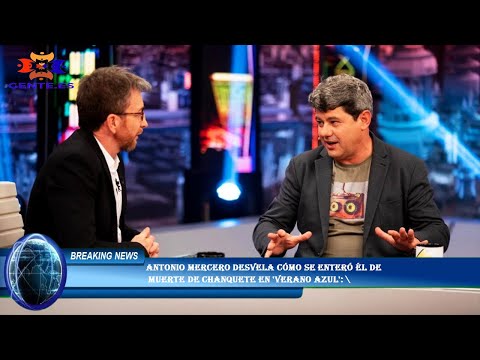 Antonio Mercero desvela cómo se enteró él de  muerte de Chanquete en 'Verano azul': \